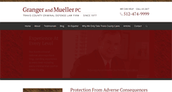 Desktop Screenshot of grangerandmueller.com